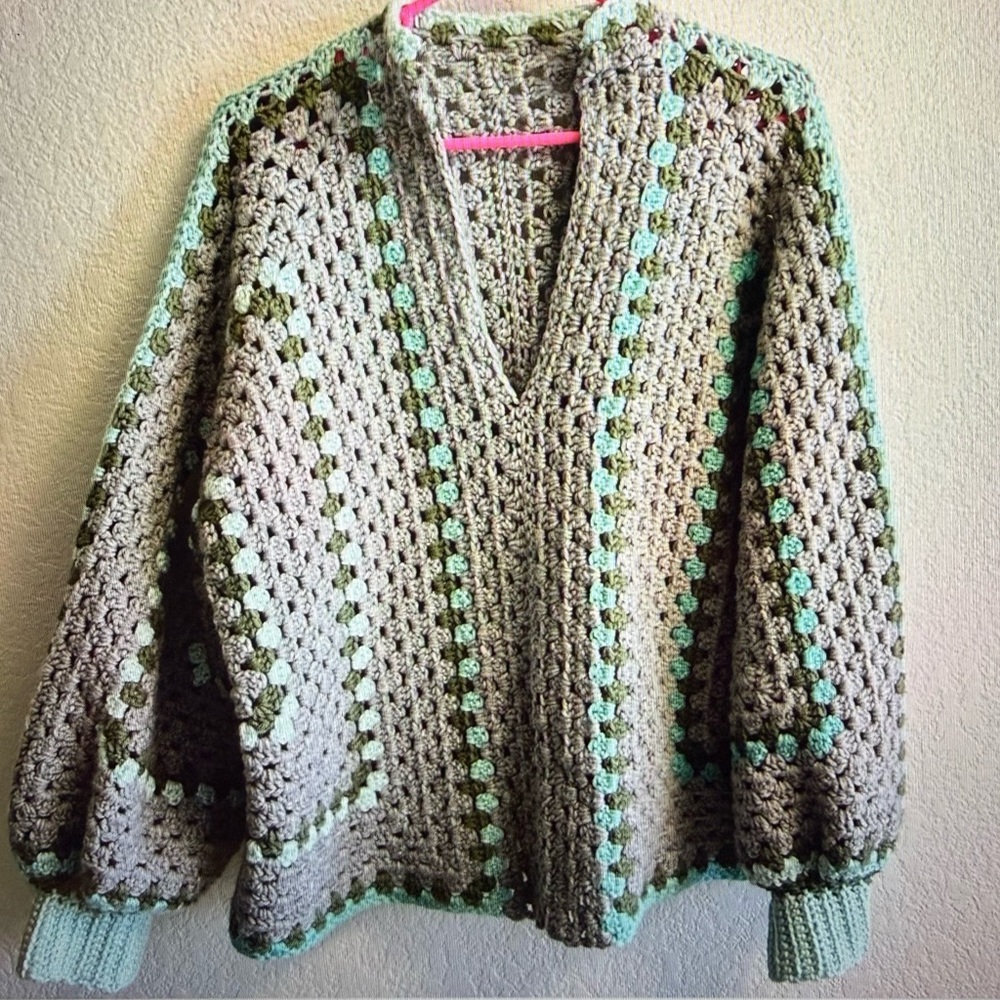Crochet New women's 2x handmade  sweater